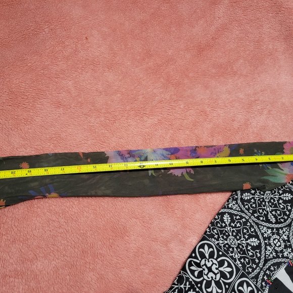 Desigual Mandala Floral Semisheer Long-Sleeve Top - Picture 3 of 17